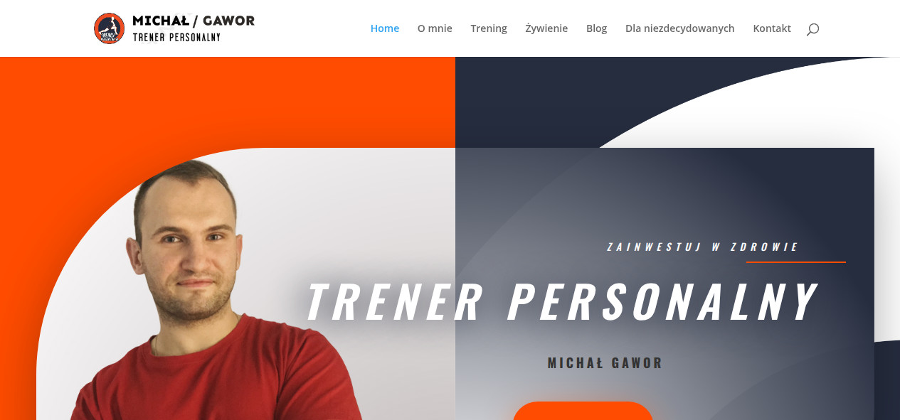 Trener Personalny Michał Gawor